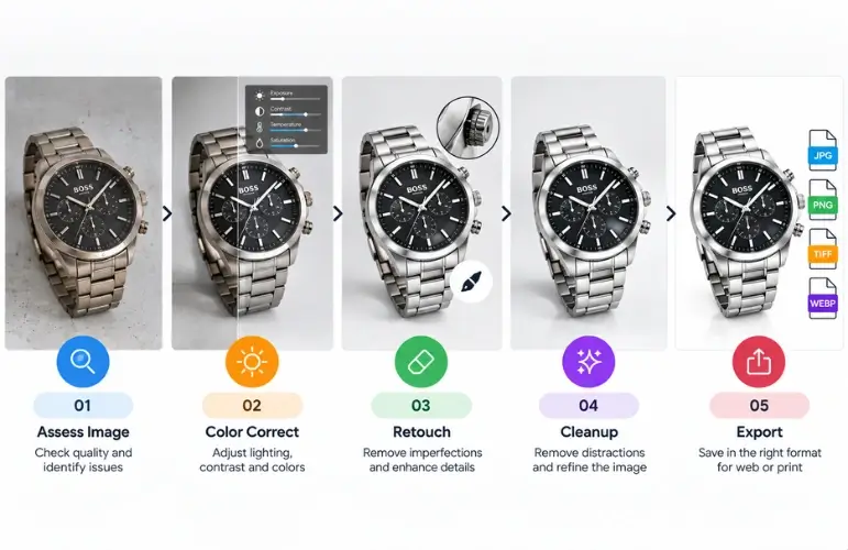 How Does Photo Retouching Work