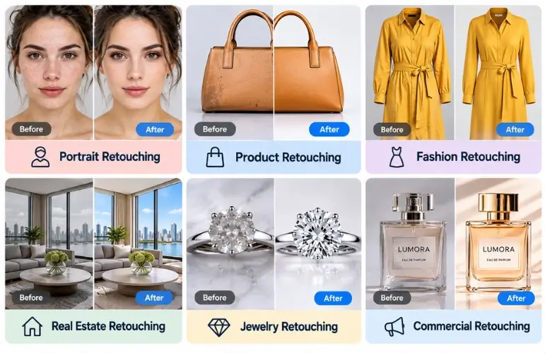 Types of Photo Retouching