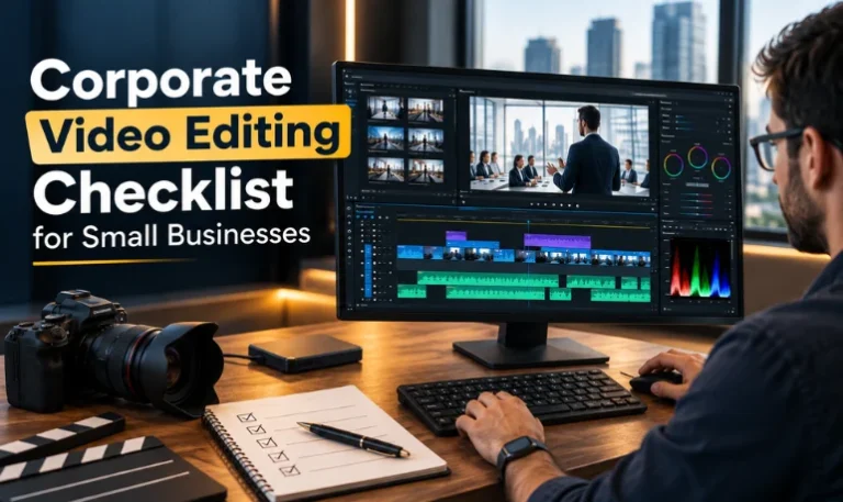 Corporate Video Editing Checklist for Small Businesses