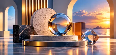 Creative 3D Scene