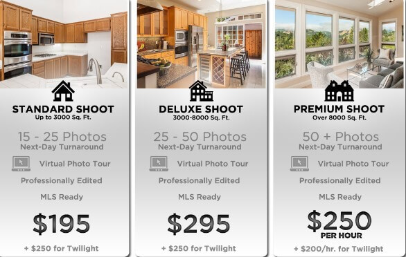 Fix a reasonable price, Real Estate Photography