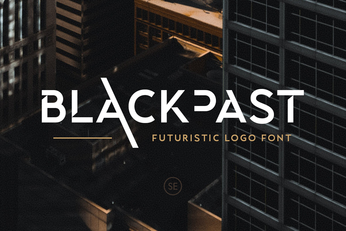 Blackpast is a Font for Creating Futuristic Logos