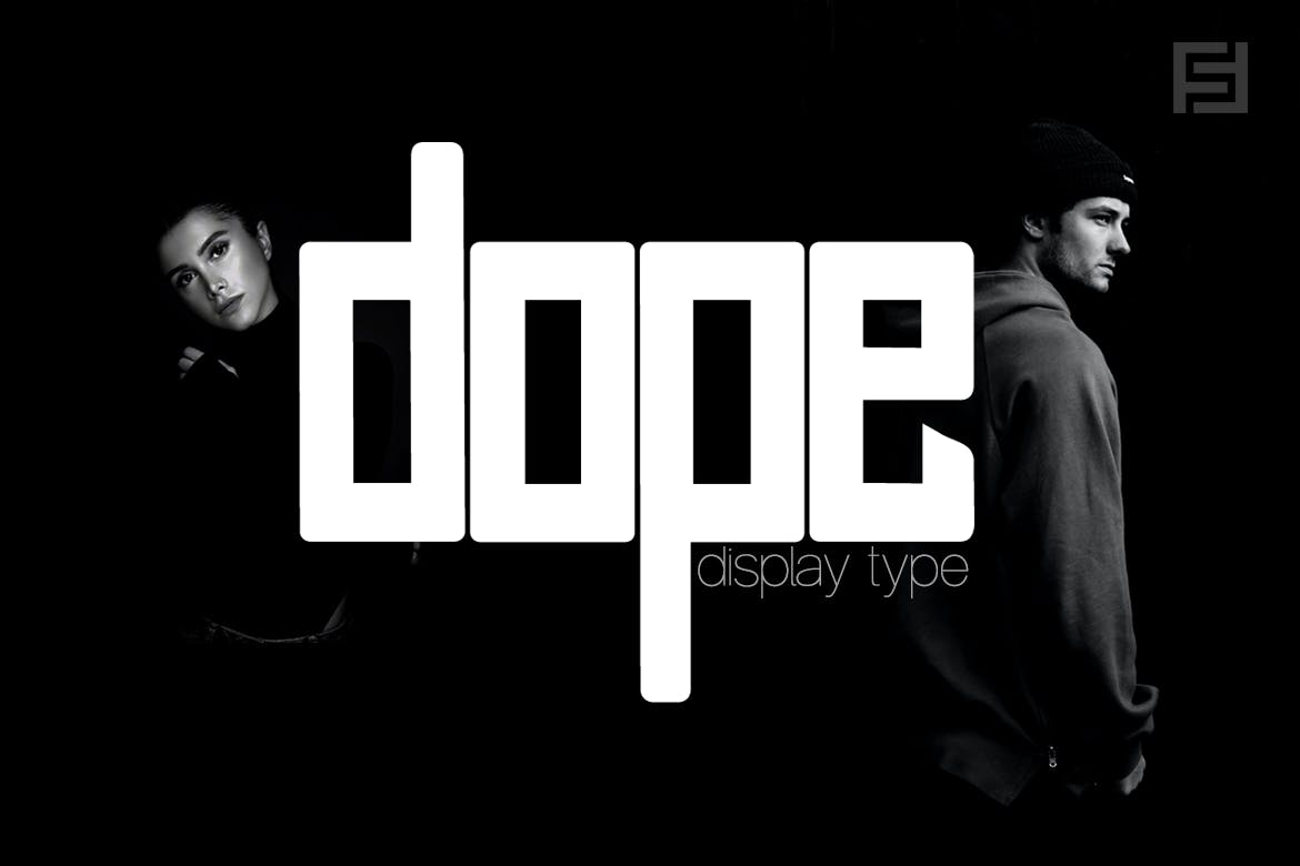 Dope – Unique Logo Font