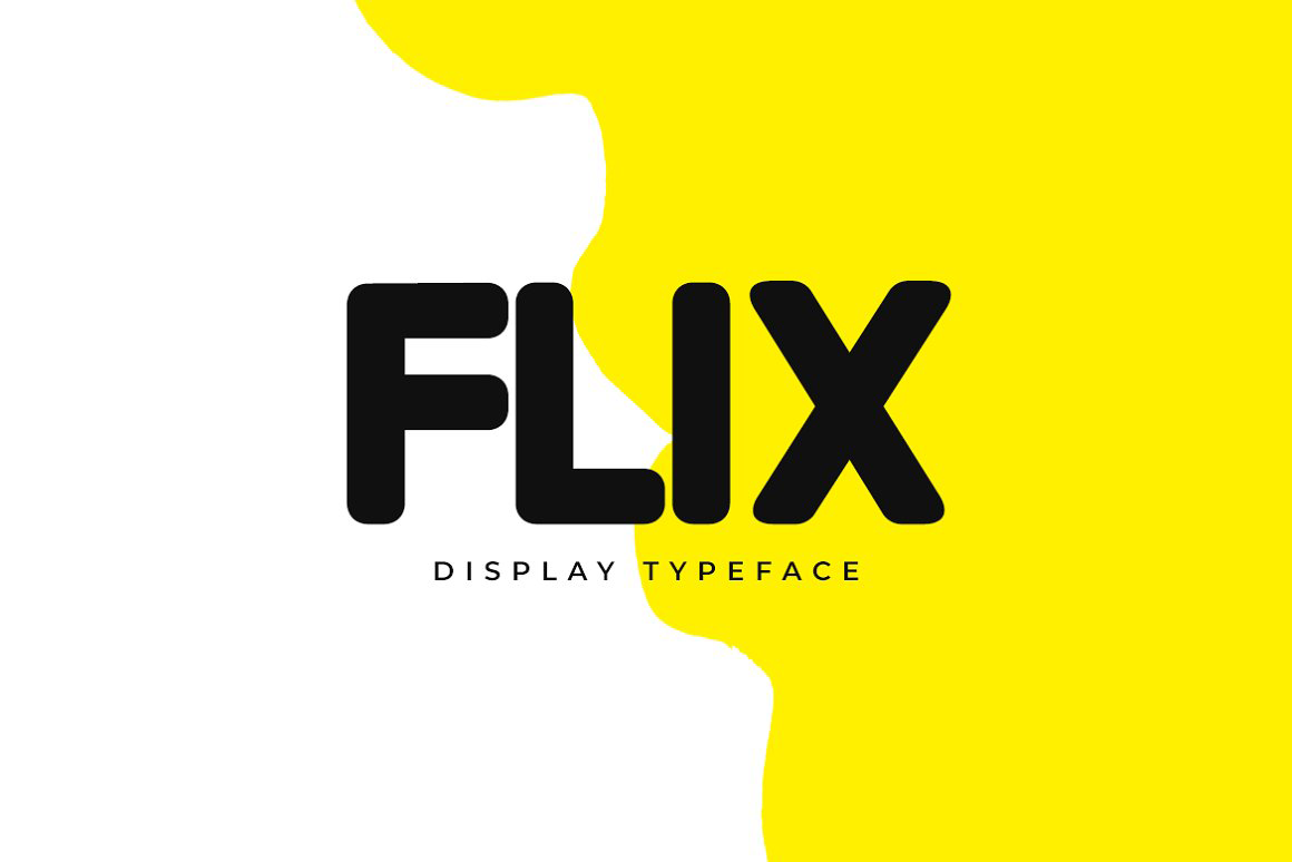 flix logo font for graphic designer