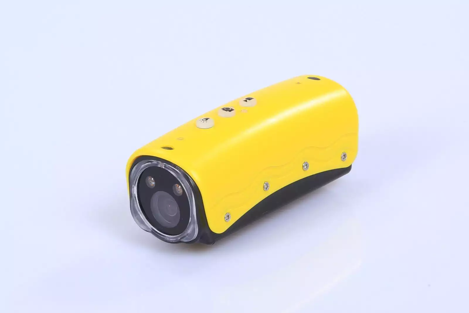 NEW Mini HD 1080P White LED Flashlight Helmet Firefighter Action POV Camera, Mini Action Camera