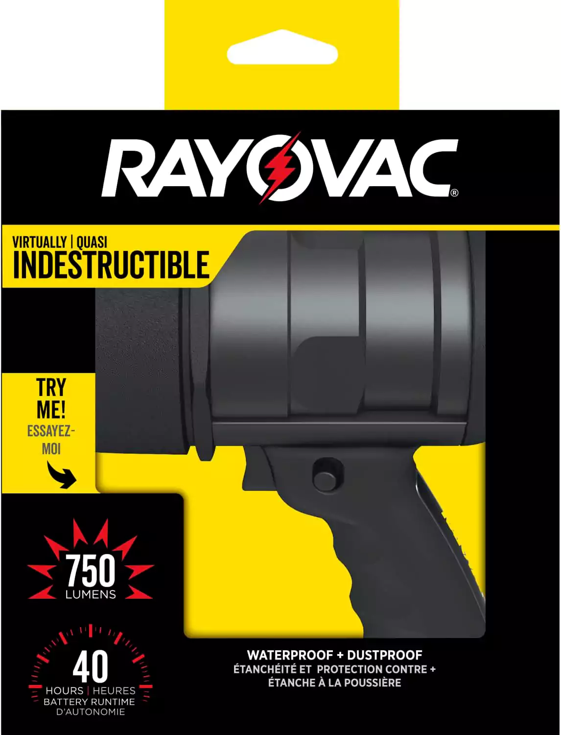 Action Camera Flashlight, Rayovac Virtually Indestructible LED Spotlight 3