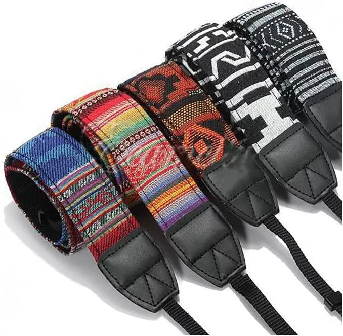 Retro Ethnic Style Camera Shoulder Neck Strap