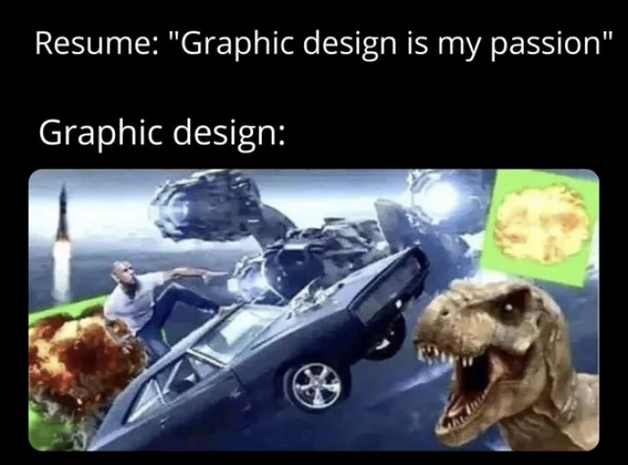 Graphic Designer Resume Memes