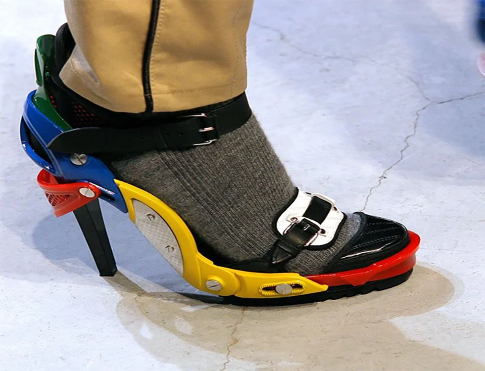 Balenciaga Multicolored Plastic Techno-Sandal