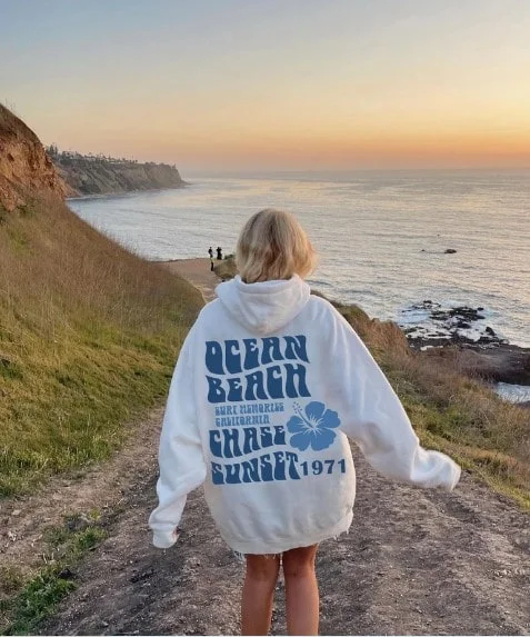 Ocean Beach Surf Hoodie