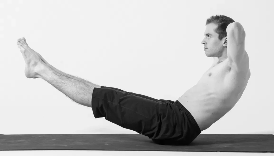 Modified Boat Pose (Ardha Navasana)