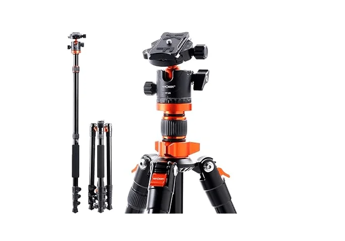 K&F Concept Travel Tripod , Travel Tripods, Best Travel Tripods