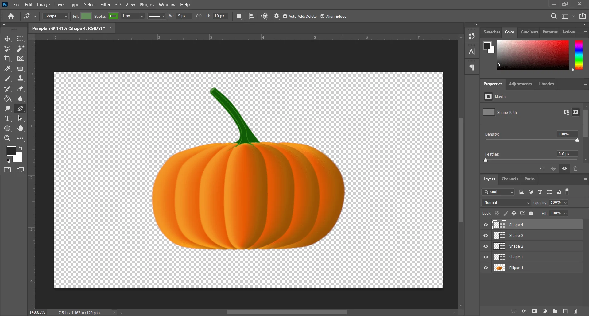 Pumpkin Drawing