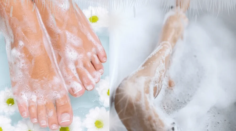 Close-up Soapy Feet, Feet Picture Ideas