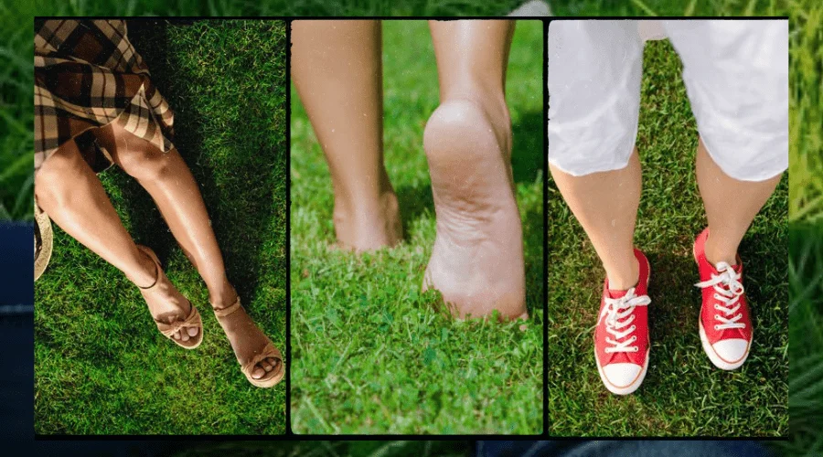 Grassy Field, Feet Picture Ideas