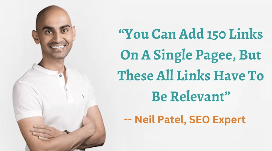 Neil Patel on Internal Linking