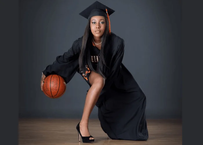 Playing Your Favorite Sport, Graduation Photo Ideas