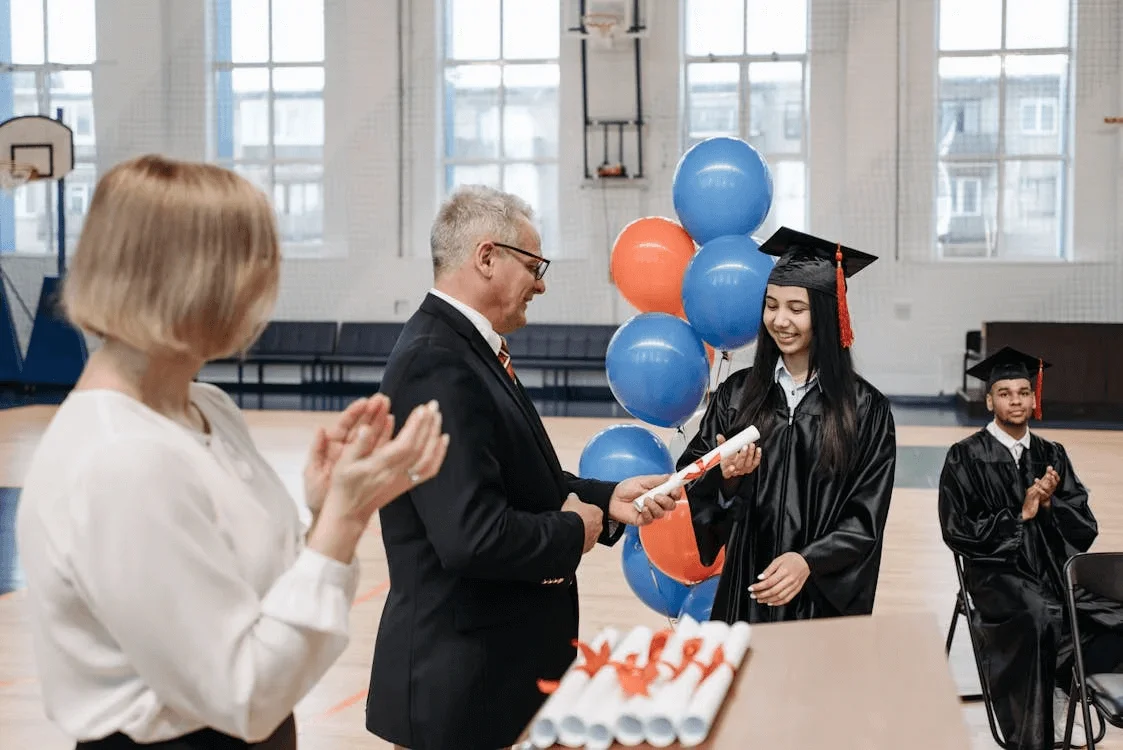 Receiving the Degree