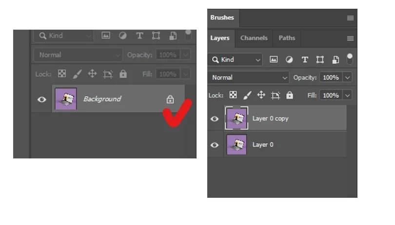 Select the subject using a selection tool, How To Make Transparent Background