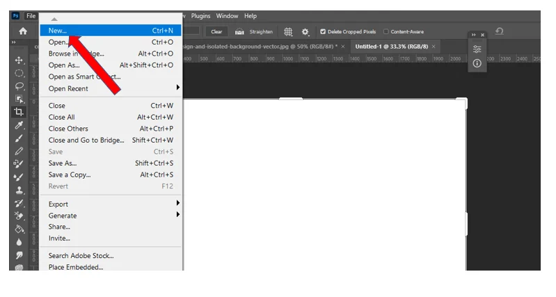Setting Up the Document, Pokemon Text Effects in Photoshop