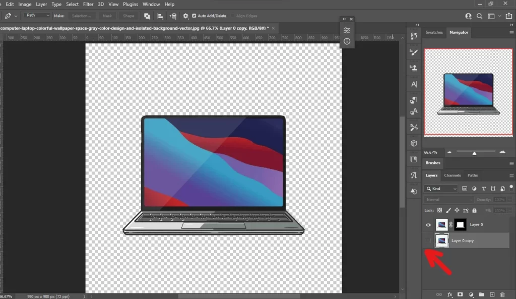 Transparent Background Using the Photoshop Clipping Path, How to Make Transparent Background