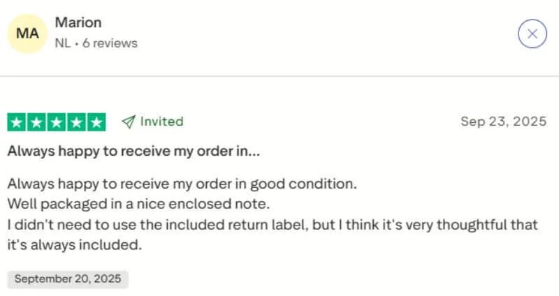 Mytheresa Customer Review